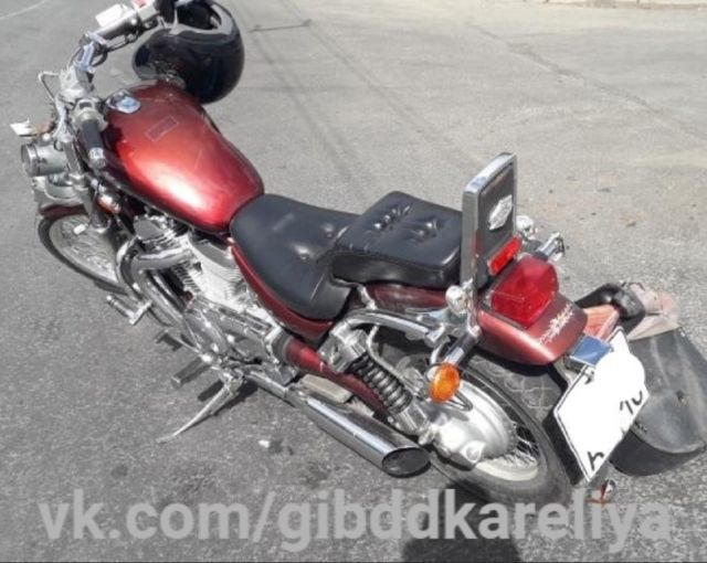 Мотоциклист пострадал в ДТП в Петрозаводске