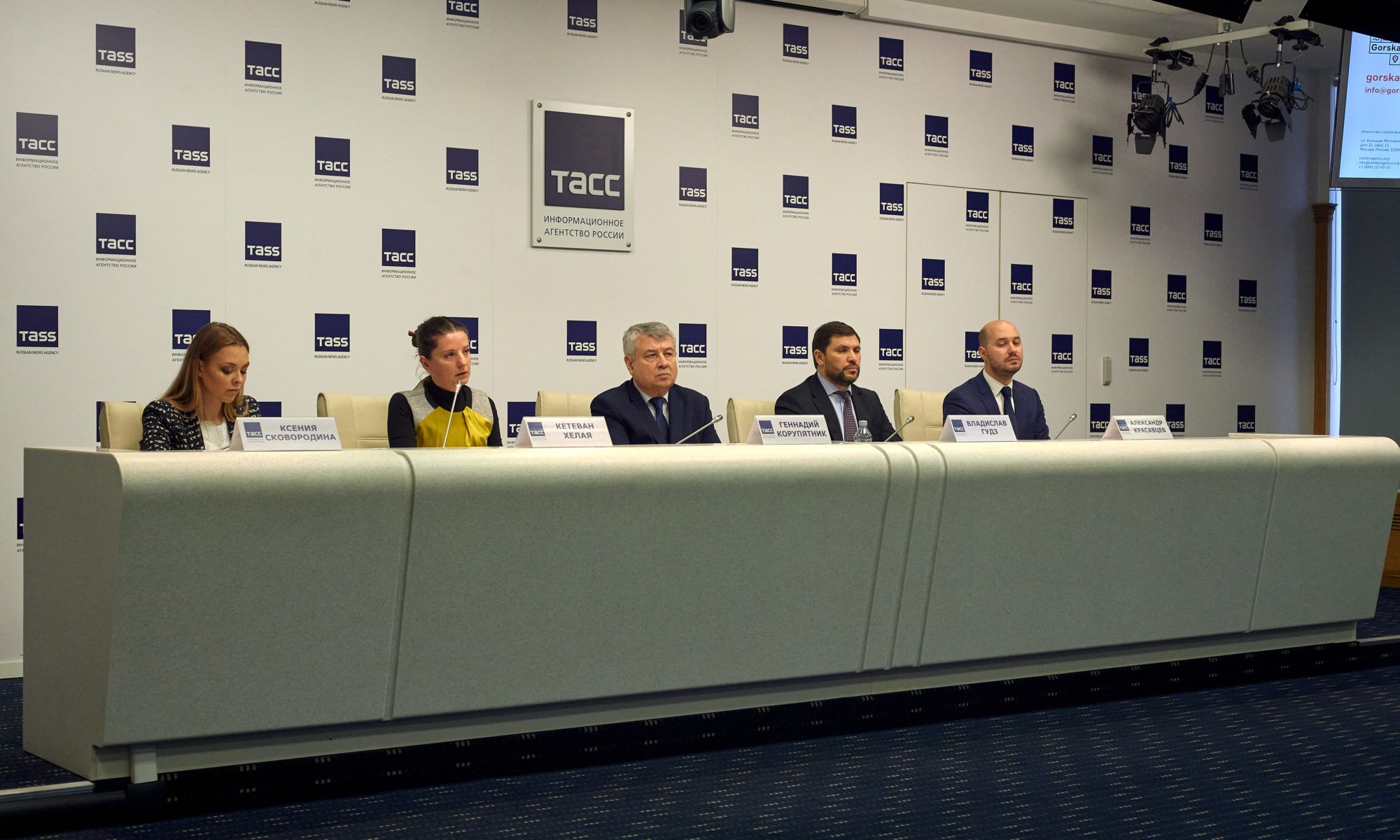 Замглавы коминвеста Гудз рассказал о ходе реализации ТОР «Горская» на конференции в ТАСС
