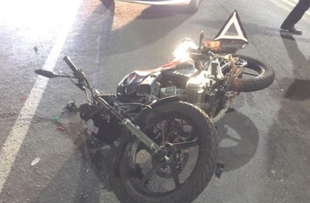В Петрозаводске в результате ДТП пострадал мотоциклист