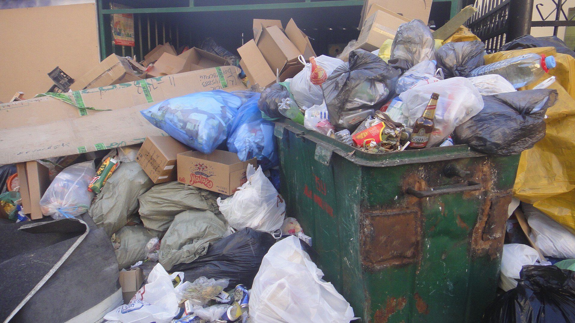 Петербург стал городом с самыми высокими тарифами на вывоз мусора