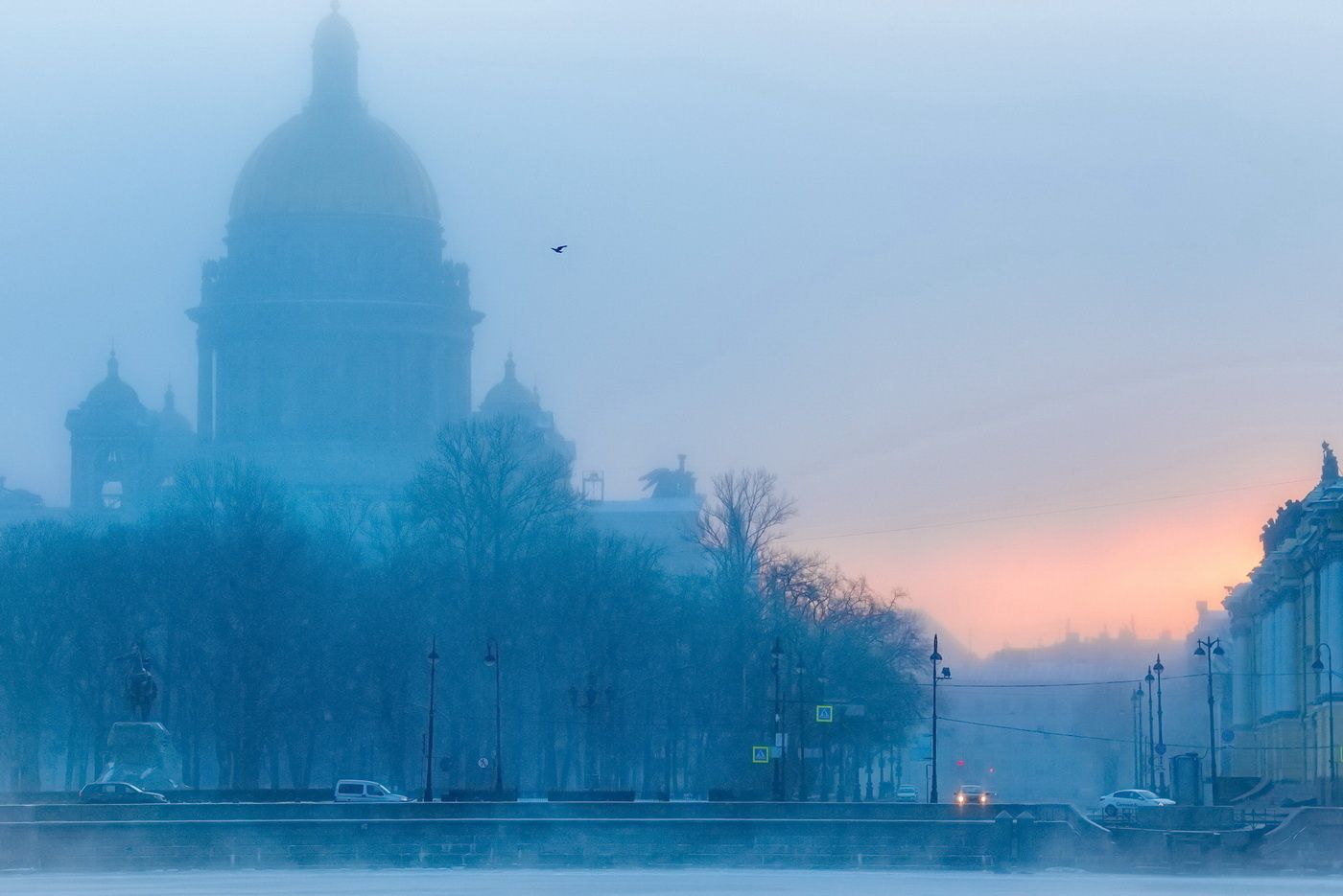 Внимание! В Петербурге туман с видимостью 500 метров и менее: рекомендации МЧС