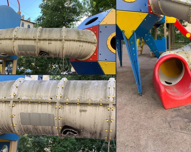 Территория пыток: петербургские детские площадки находятся в аварийном состоянии