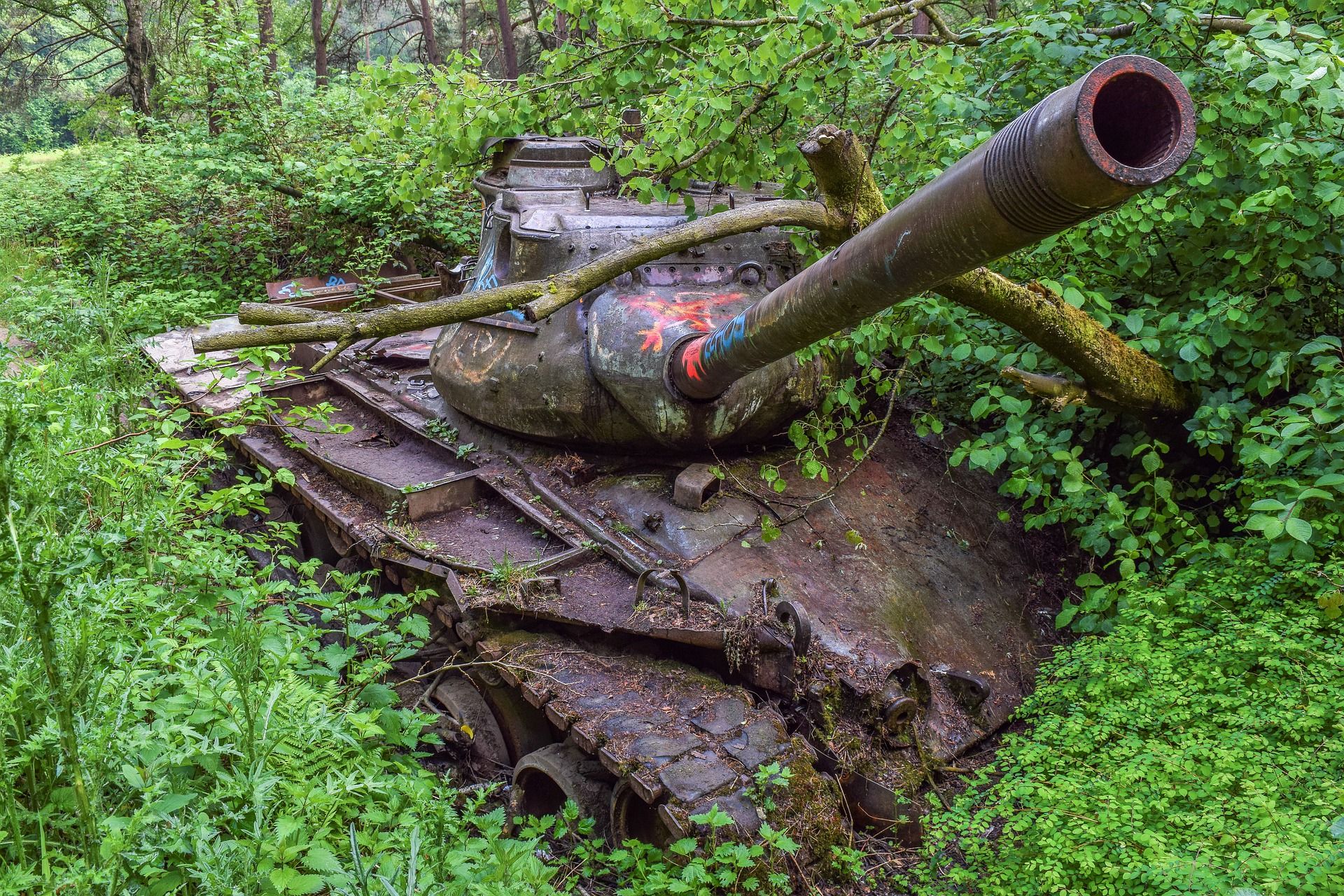 В Ленобласти обнаружили танк времен ВОВ