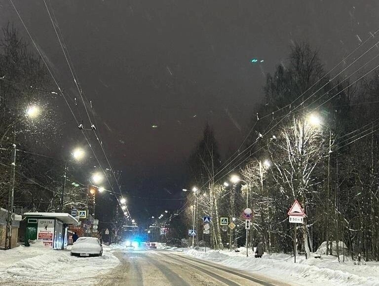 В Петрозаводске обновили уличное освещение