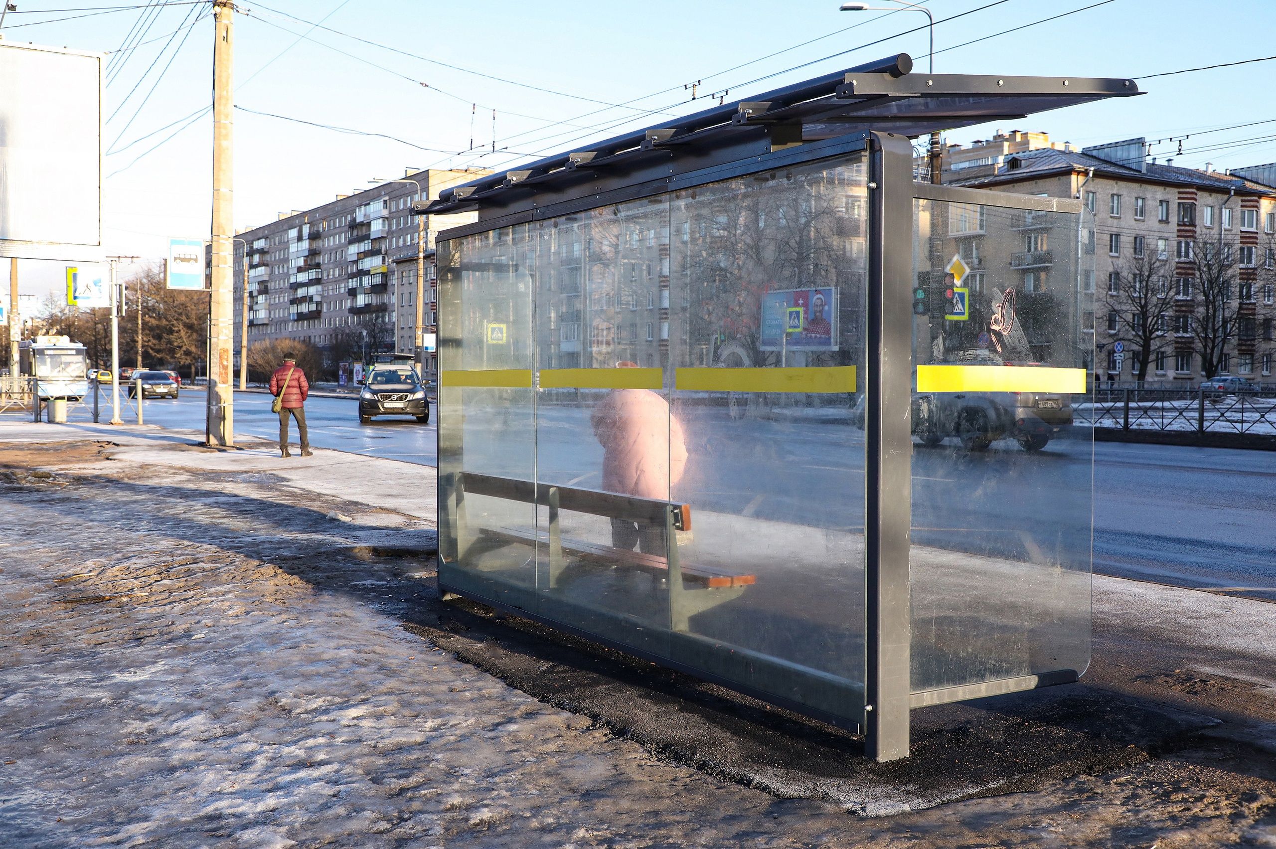 Петербуржцы раскритиковали комитет Смольного после «отчета» об оборудовании автобусных остановок
